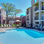 Oak Forest Apartment Pool Area