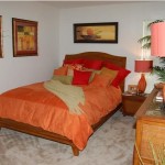 The Trails at River Park Apartment Bedroom